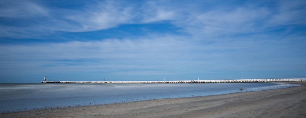 Staketsel te Nieuwpoort