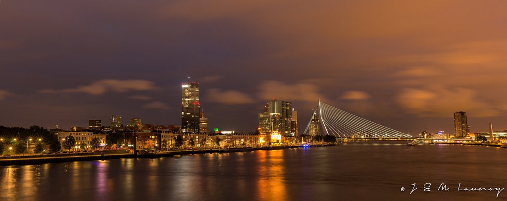 Pano met Erasmusbrug