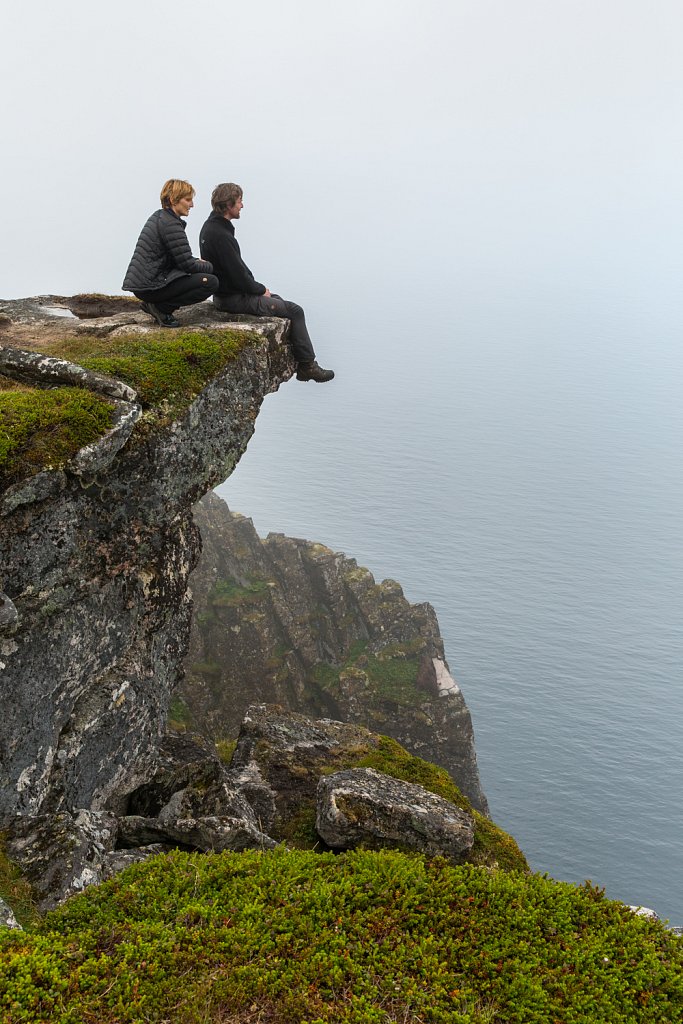 Bas en Pascale op Mätind